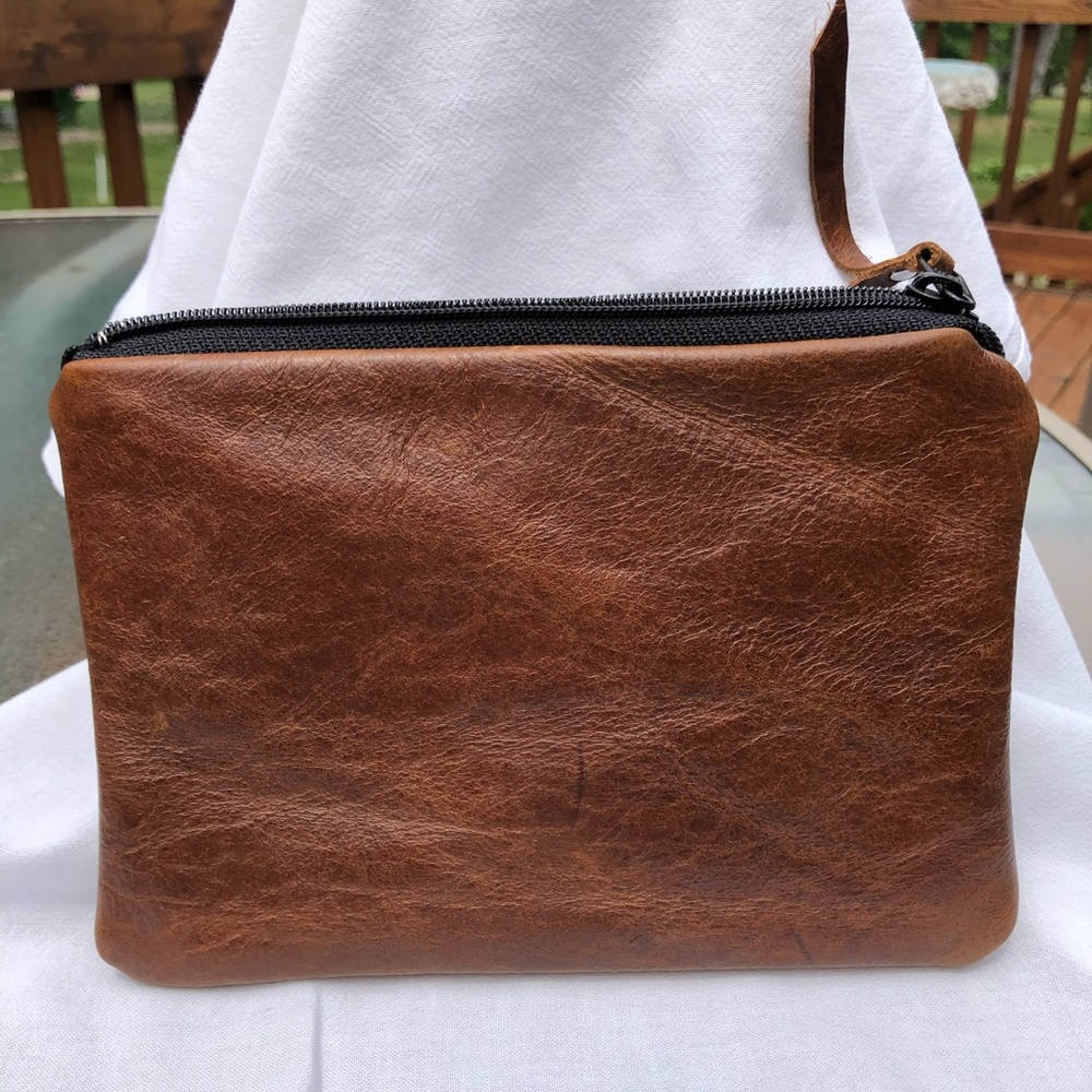 Brown Leather Pouch